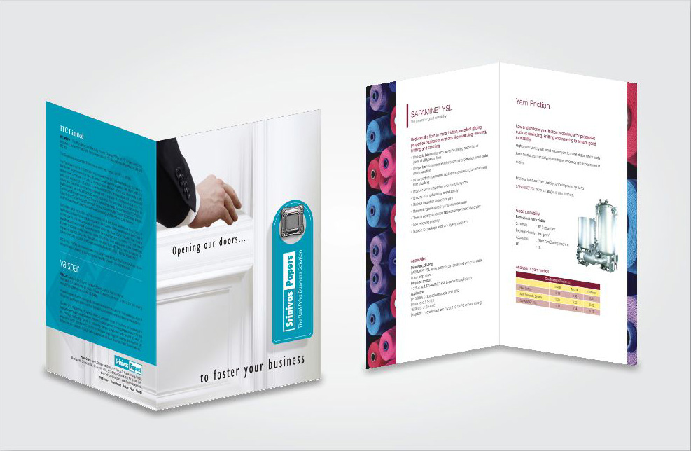 Brochure Design - Shrinivas Papers